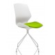 Florence Bespoke Spindle White Frame Visitor Chair